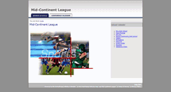 Desktop Screenshot of midcontinentleague.org